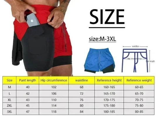 2025 Y2K Anime Double Layer Sports Shorts - Officially Licensed Quick-Dry Breathable Shorts for Cosplay, Gym & Daily Wear